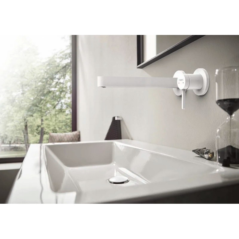 Змішувач для умивальника Finoris Matt White Hansgrohe (76050700) Змішувач для умивальника Finoris Matt White Hansgrohe (76050700)