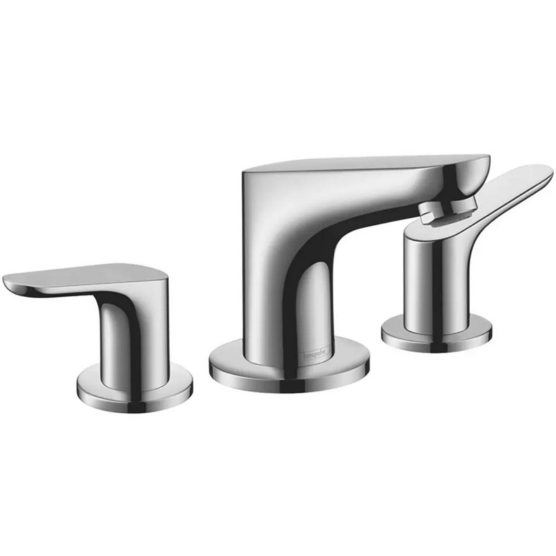 Змішувач для умивальника Focus E 100 на 3 отвори Chrome Hansgrohe (31937000) Змішувач для умивальника Focus E 100 на 3 отвори Chrome Hansgrohe (31937000)