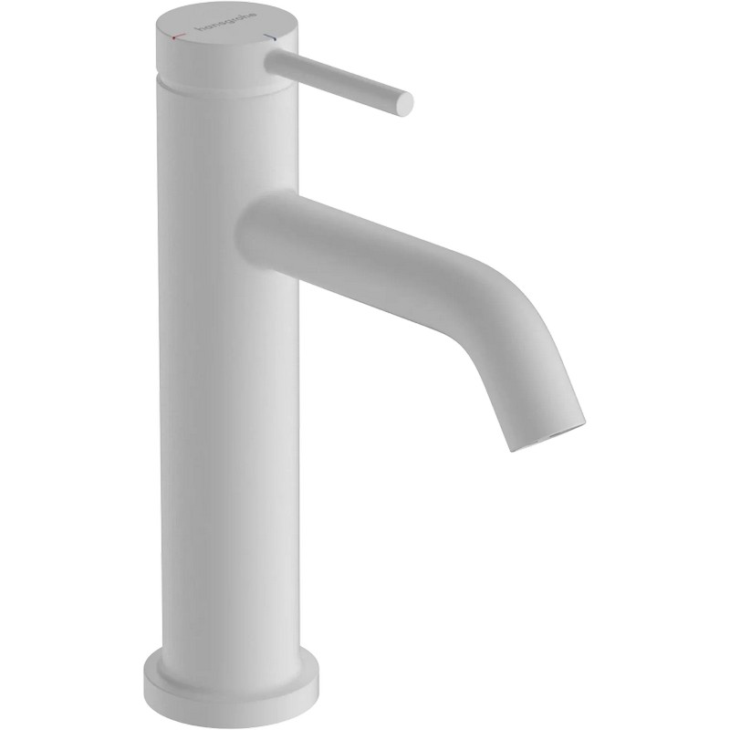Змішувач для умивальника Tecturis S 110 CoolStart без донного клапана Matt White Hansgrohe (73312700) Змішувач для умивальника Tecturis S 110 CoolStart без донного клапана Matt White Hansgrohe (73312700)