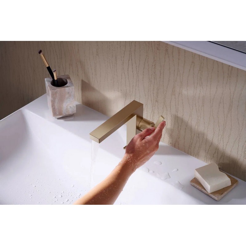 Змішувач для умивальника Tecturis E 110 Fine CoolStart Brushed Bronze Hansgrohe (73020140) Змішувач для умивальника Tecturis E 110 Fine CoolStart Brushed Bronze Hansgrohe (73020140)
