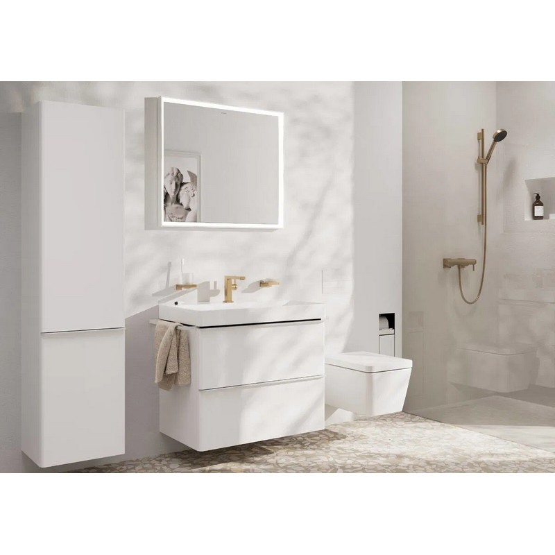 Змішувач для умивальника Tecturis E 110 Fine CoolStart Brushed Bronze Hansgrohe (73020140) Змішувач для умивальника Tecturis E 110 Fine CoolStart Brushed Bronze Hansgrohe (73020140)