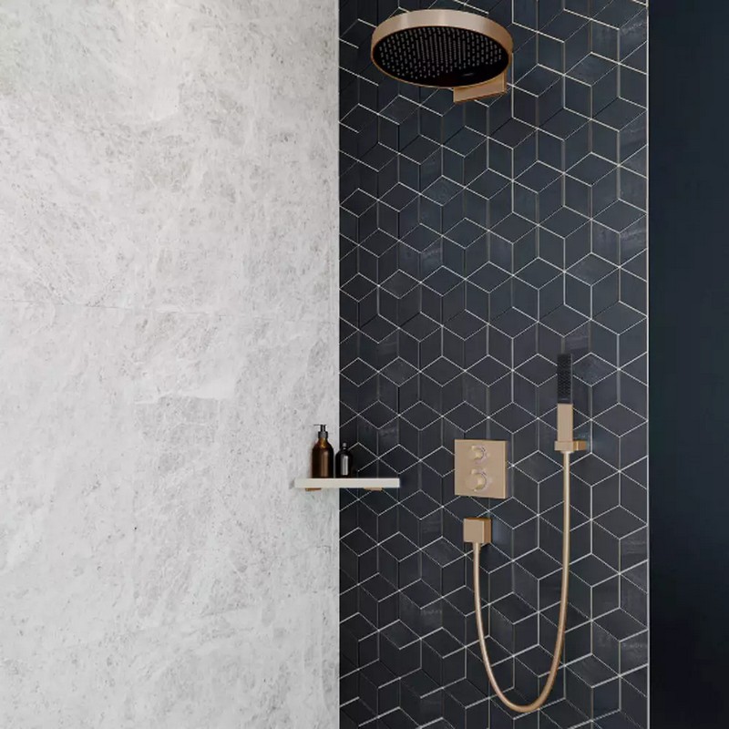 Термостат прихованого монтажу Ecostat S Ecostat Square 2-режимний, Brushed Bronze Hansgrohe (15714140) Термостат прихованого монтажу Ecostat S Ecostat Square 2-режимний, Brushed Bronze Hansgrohe (15714140)