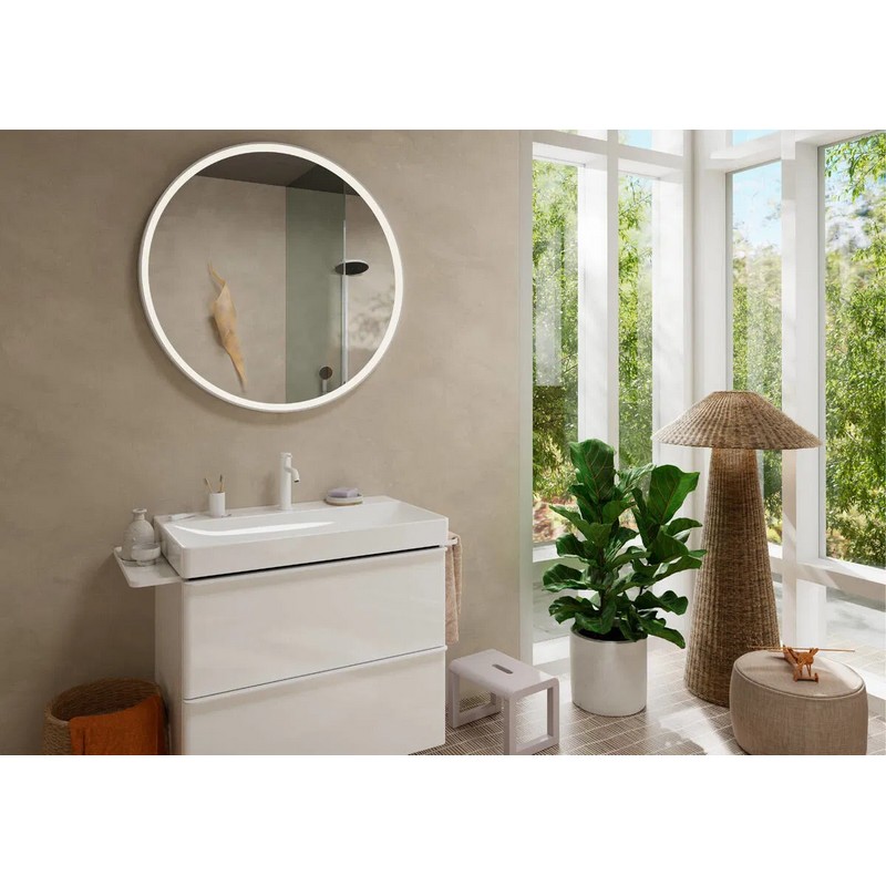 Змішувач для умивальника Tecturis S EcoSmart+ без зливного гарнітуру Matt White Hansgrohe (73311700) Змішувач для умивальника Tecturis S EcoSmart+ без зливного гарнітуру Matt White Hansgrohe (73311700)