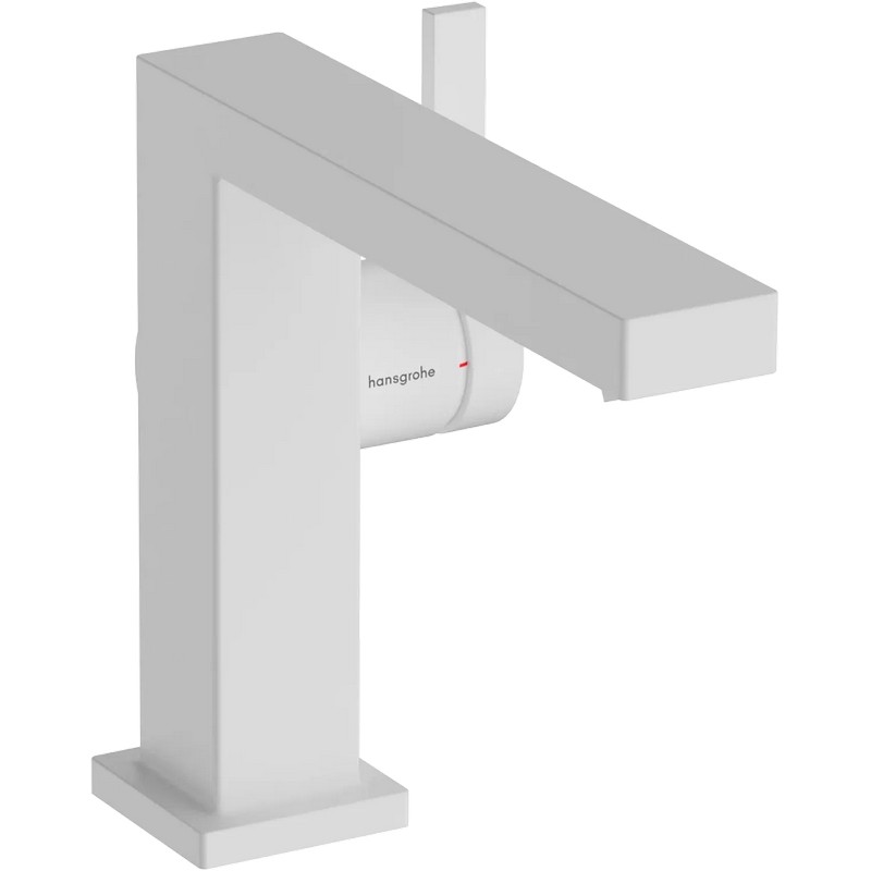 Змішувач для умивальника Tecturis E 110 Fine CoolStart Matt White Hansgrohe (73020700)