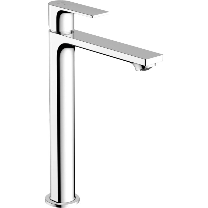 Змішувач для умивальника Rebris E 240 CoolStart без донного клапана Chrome Hansgrohe (72583000)