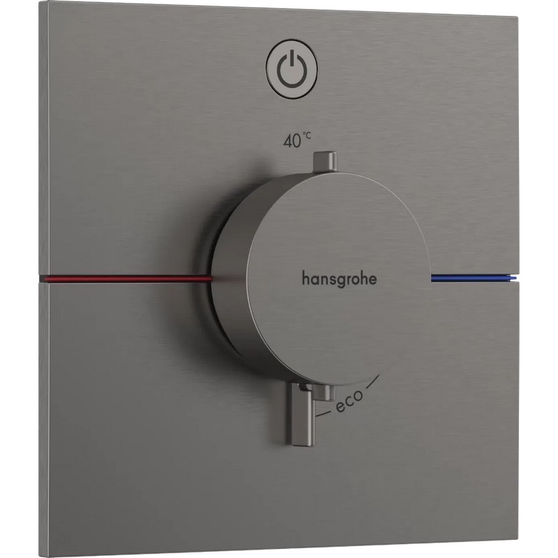 Термостат прихованого монтажу ShowerSelect Comfort E на 1 функцію Brushed Black Chrome Hansgrohe (15571340) Термостат прихованого монтажу ShowerSelect Comfort E на 1 функцію Brushed Black Chrome Hansgrohe (15571340)