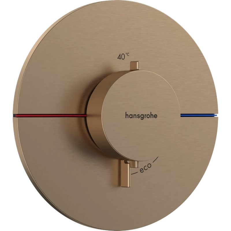 Термостат прихованого монтажу ShowerSelect Comfort S HighFlow  Brushed Bronze Hansgrohe (15559140)
