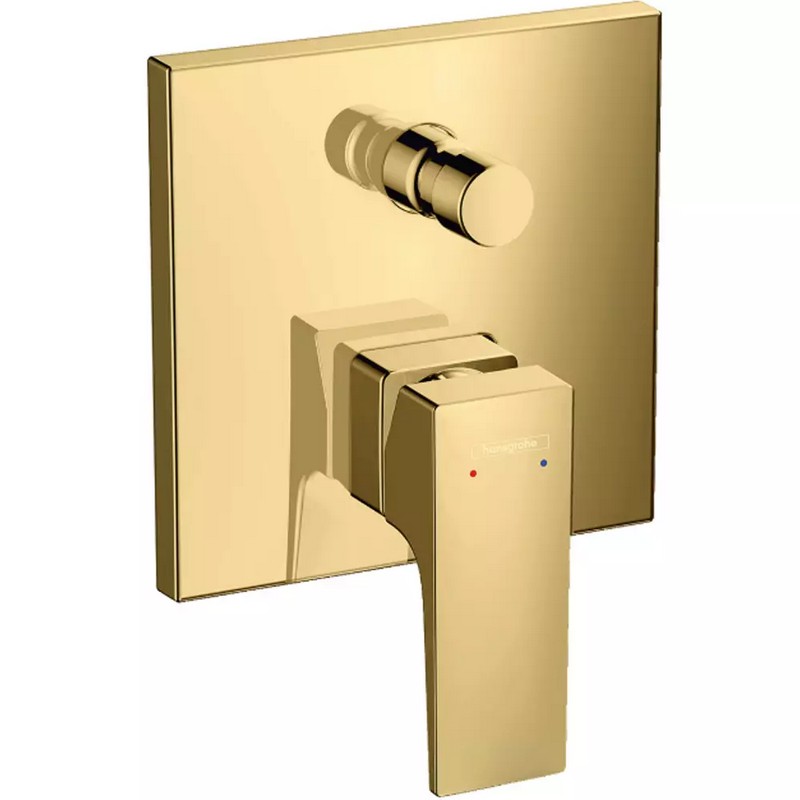Змішувач для ванни та душу Metropol Polished Gold Optic Hansgrohe (32545990)