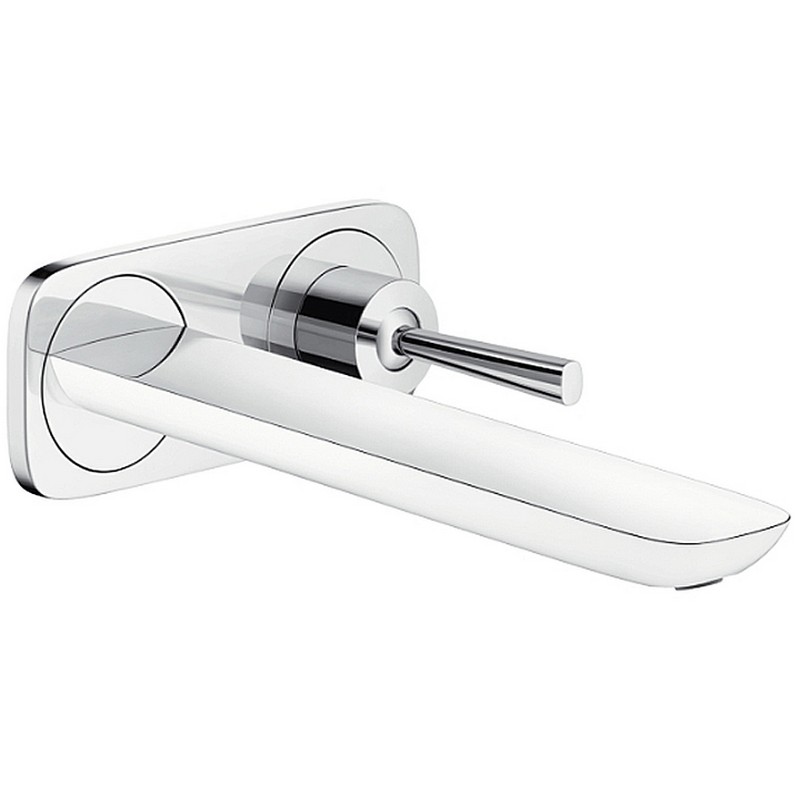 Змішувач для умивальника PuraVida зі стіни, Chrome Hansgrohe (15085000) Змішувач для умивальника PuraVida зі стіни, Chrome Hansgrohe (15085000)