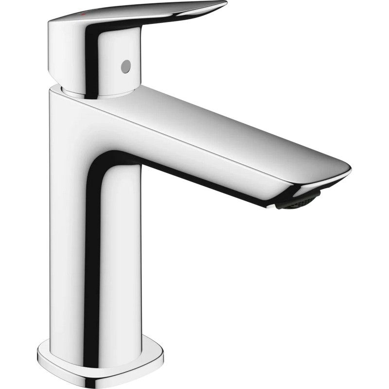 Змішувач для умивальника Logis 110 з донним клапаном push-open, Chrome Hansgrohe (71252000)