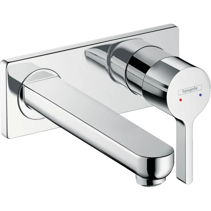 Змішувач для умивальника Metris S прихований монтаж, Chrome Hansgrohe (31163000)