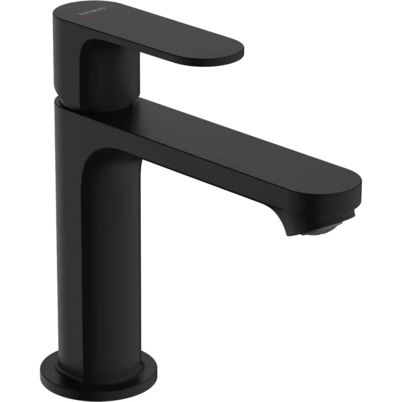 Змішувач для умивальника Rebris S 110 з д/к pop-up, Matt Black Hansgrohe (72517670) Змішувач для умивальника Rebris S 110 з д/к pop-up, Matt Black Hansgrohe (72517670)