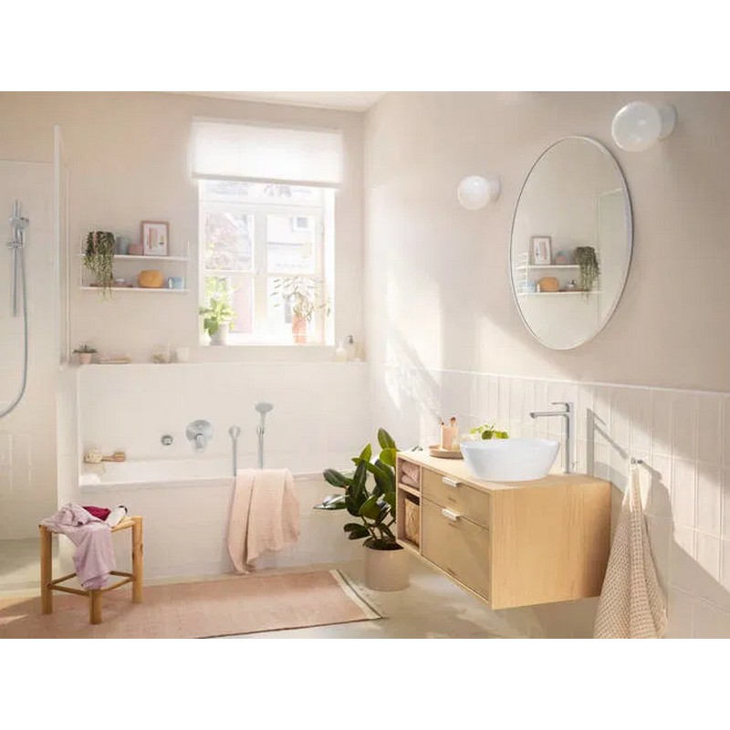 Змішувач для умивальника Rebris S 240 CoolStart із д/к pop-up, Chrome Hansgrohe (72580000) Змішувач для умивальника Rebris S 240 CoolStart із д/к pop-up, Chrome Hansgrohe (72580000)