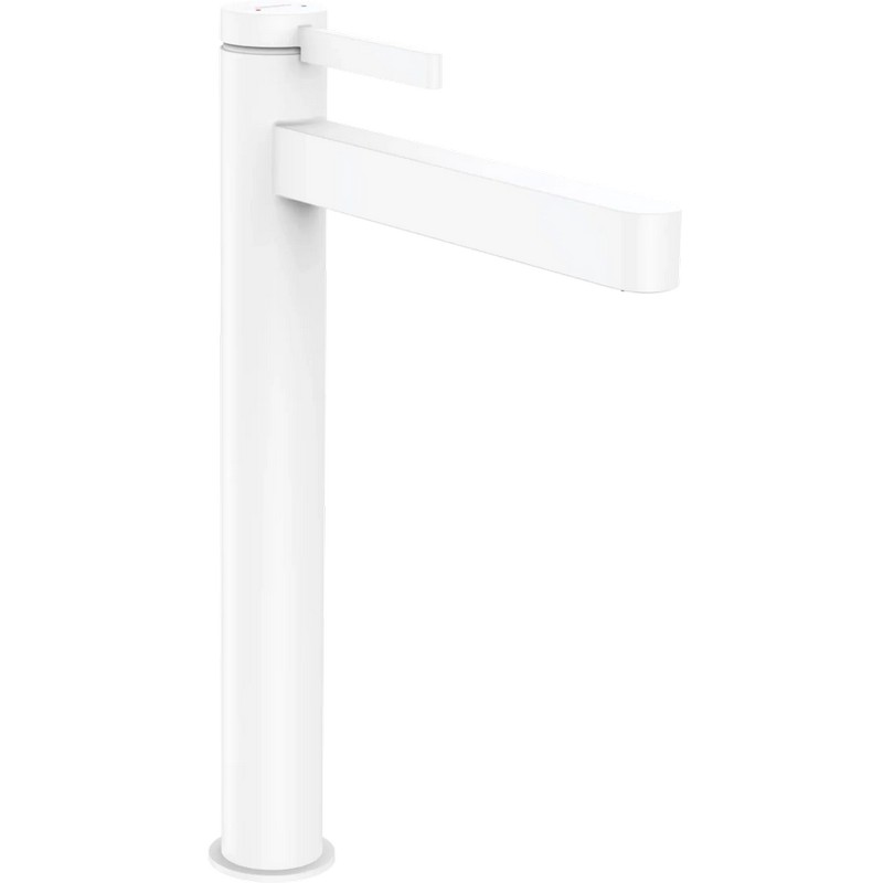 Змішувач для умивальника Finoris 260 з донним клапаном, Matt White Hansgrohe (76070700)