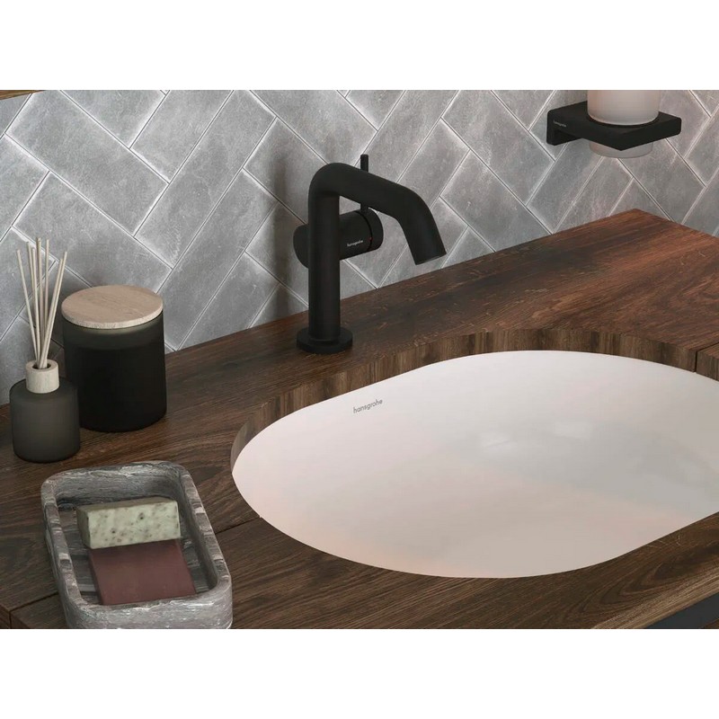 Змішувач для умивальника Tecturis S 110 Fine CoolStart, Matt Black Hansgrohe (73321670) Змішувач для умивальника Tecturis S 110 Fine CoolStart, Matt Black Hansgrohe (73321670)