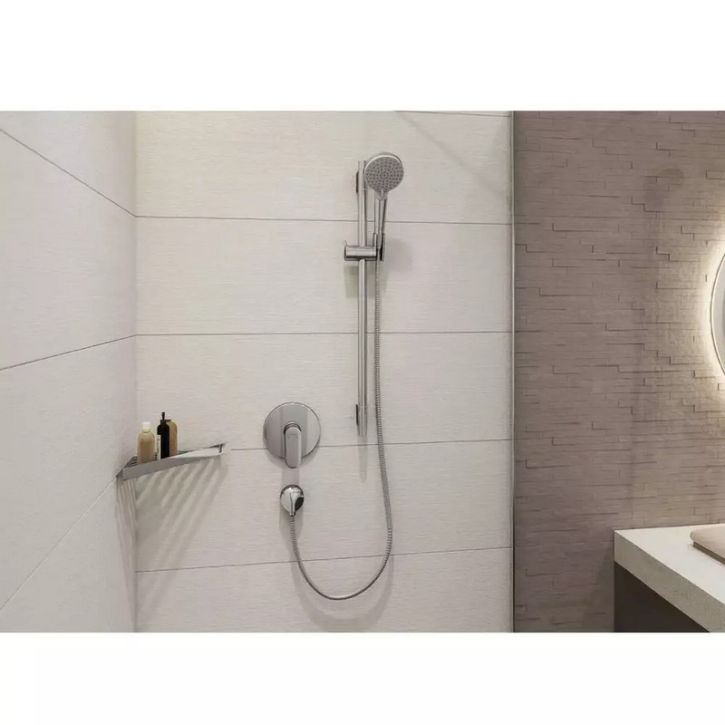Змішувач для душа Vernis Blend прихованого монтажу Chrome Hansgrohe (71667000) Змішувач для душа Vernis Blend прихованого монтажу Chrome Hansgrohe (71667000)