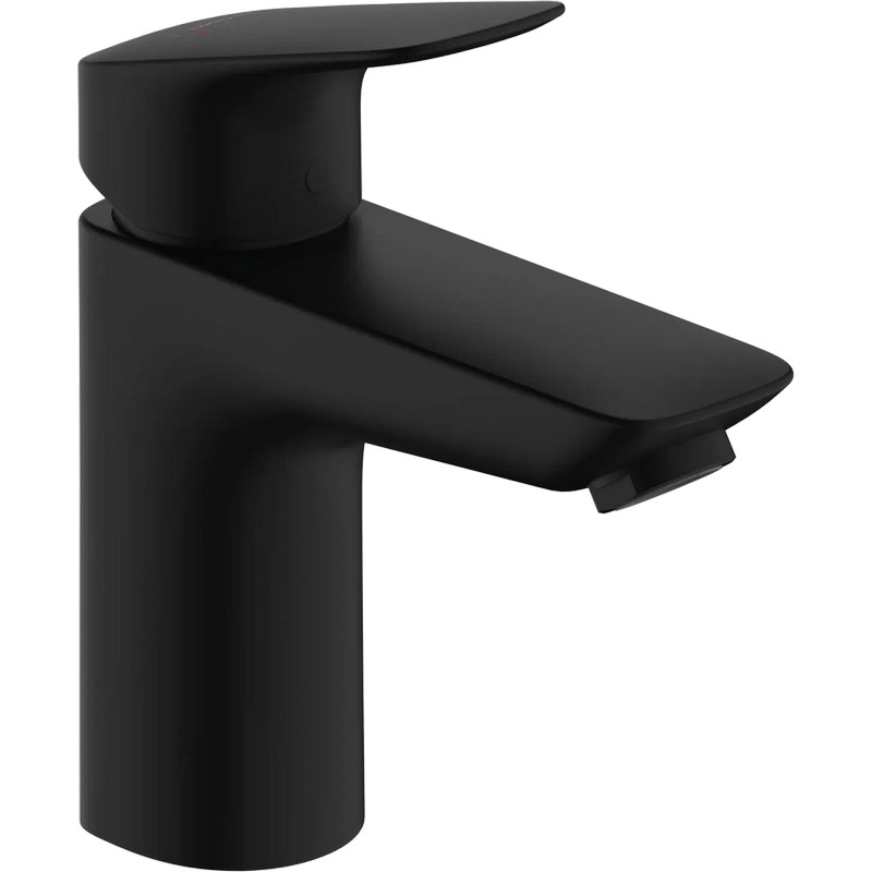 Змішувач для умивальника Logis 100, Matt Black Hansgrohe (71100670)