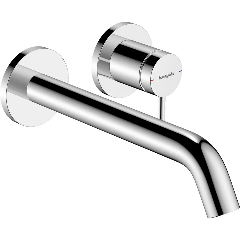 Змішувач Tecturis S 225 для умивальника зі стіни Chrome Hansgrohe (73351000) Змішувач Tecturis S 225 для умивальника зі стіни Chrome Hansgrohe (73351000)