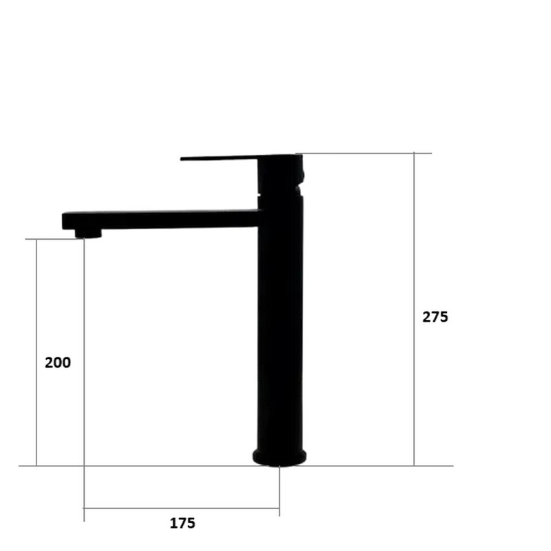 Змішувач Alvi 30201 Black Fabiano
