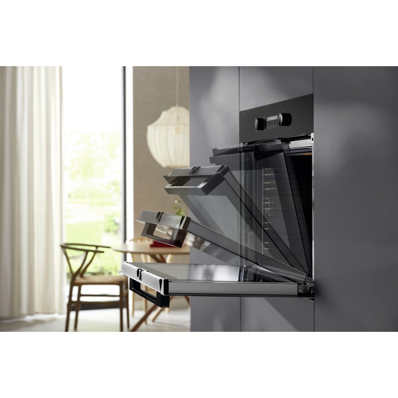 Вбудовувана духова шафа 60 см H 2861-1BP чёрный обсидиан 125 Edition Miele Вбудовувана духова шафа 60 см H 2861-1BP чёрный обсидиан 125 Edition Miele