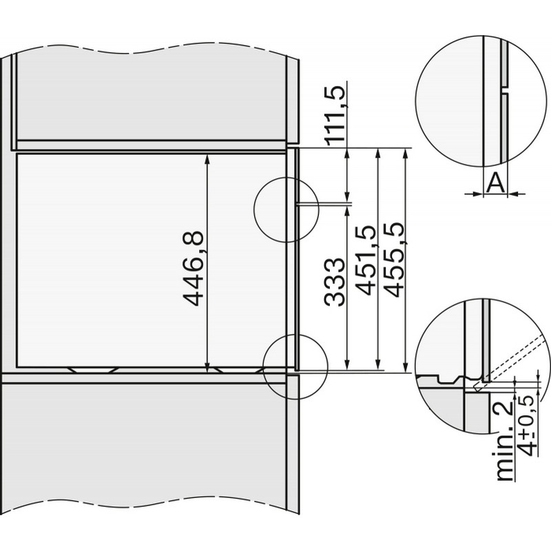 Парова шафа компактна DGC 7440 HCX Pro чорний обсидіан Miele