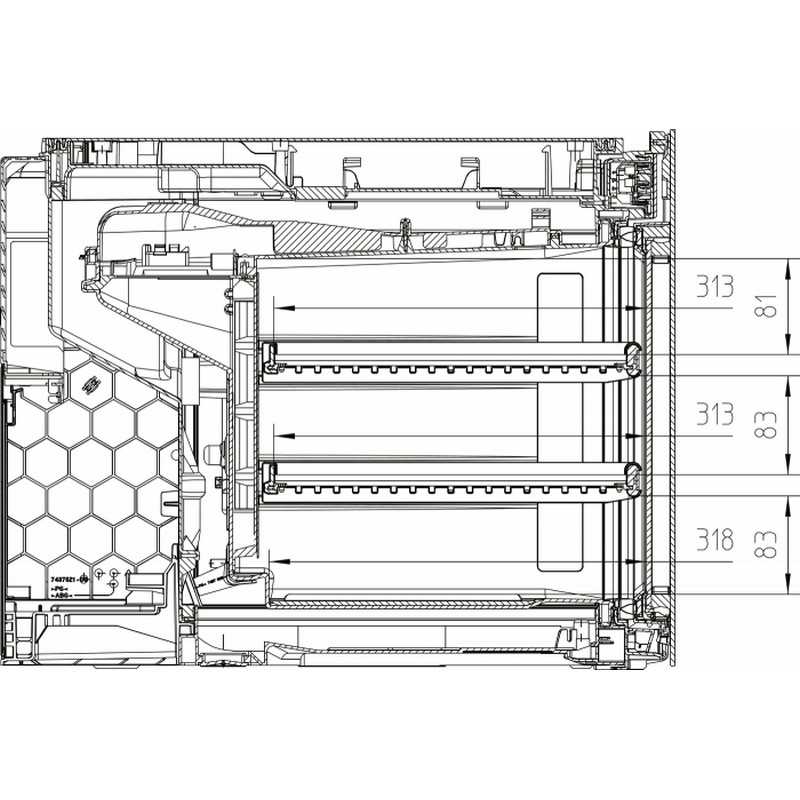 Вбудовуваний винний холодильник KWT 7112 iG бежевий перламутр Miele