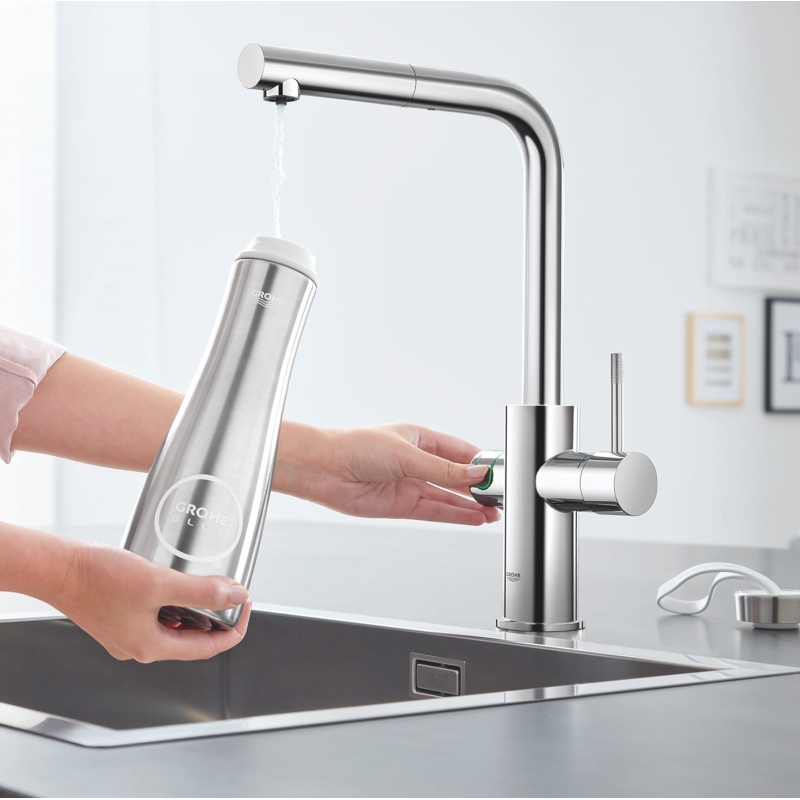 Змішувач для кухні Blue Home, хром (31539000) Grohe Змішувач для кухні Blue Home, хром (31539000) Grohe