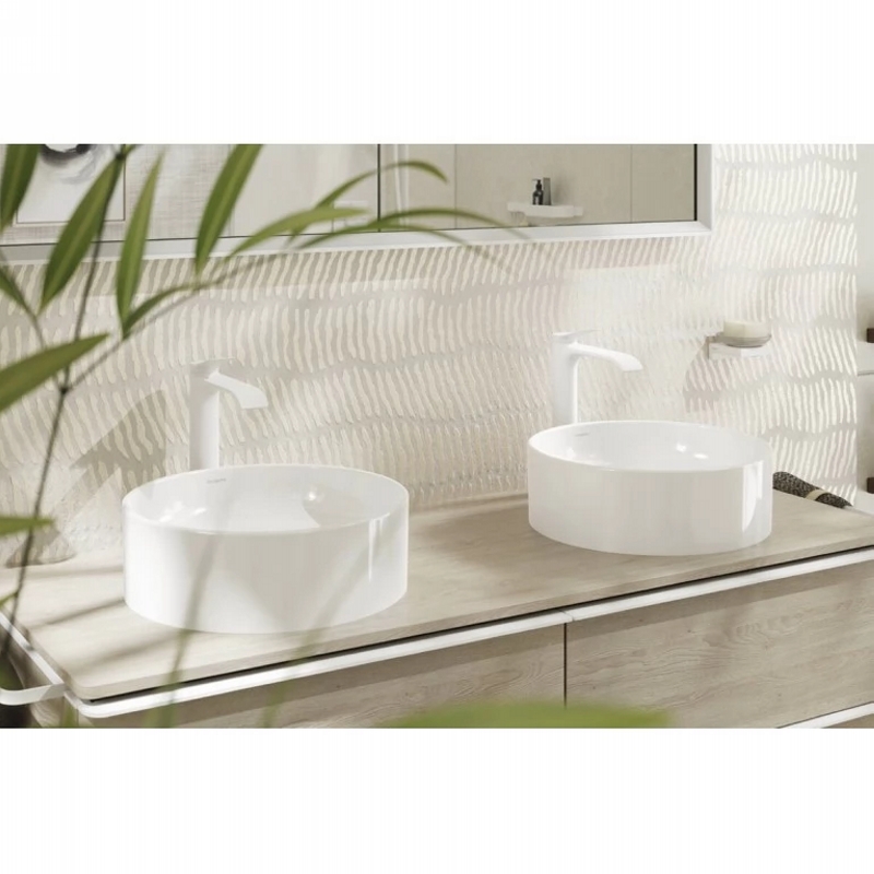 Умивальник Hansgrohe Xuniva S SmartClean 400x400 мм накладний без переливу White Hansgrohe (61071450) Умивальник Hansgrohe Xuniva S SmartClean 400x400 мм накладний без переливу White Hansgrohe (61071450)