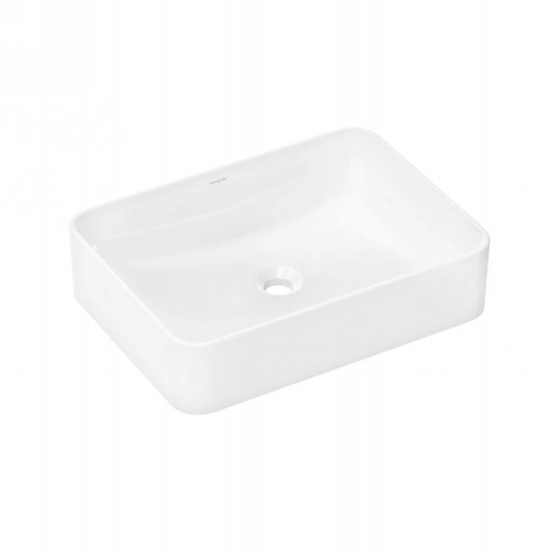 Умивальник Hansgrohe Xuniva Q SmartClean 550x400 мм накладний без переливу White Hansgrohe (61075450) Умивальник Hansgrohe Xuniva Q SmartClean 550x400 мм накладний без переливу White Hansgrohe (61075450)