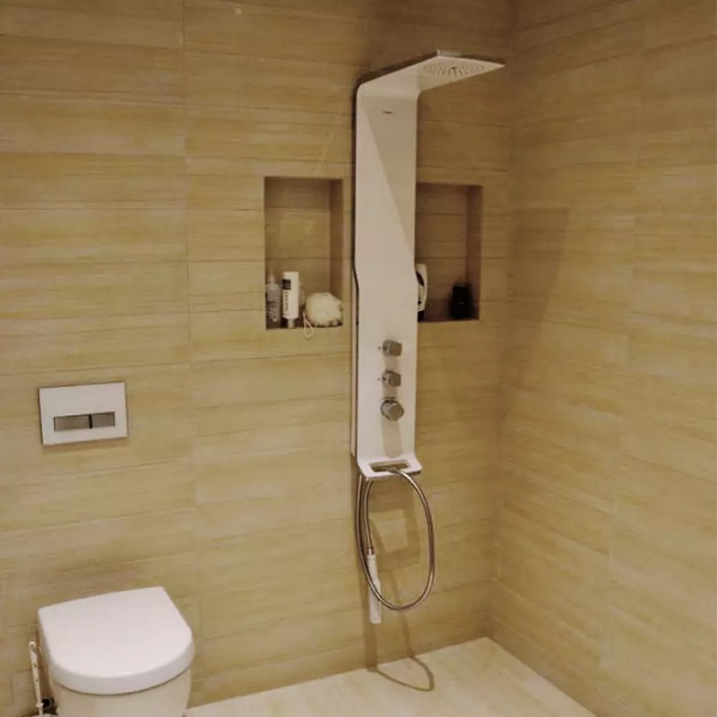 Душова панель Hansgrohe Raindance Shower panel Lift 180 2jet  White/Chrome Hansgrohe (27008400)