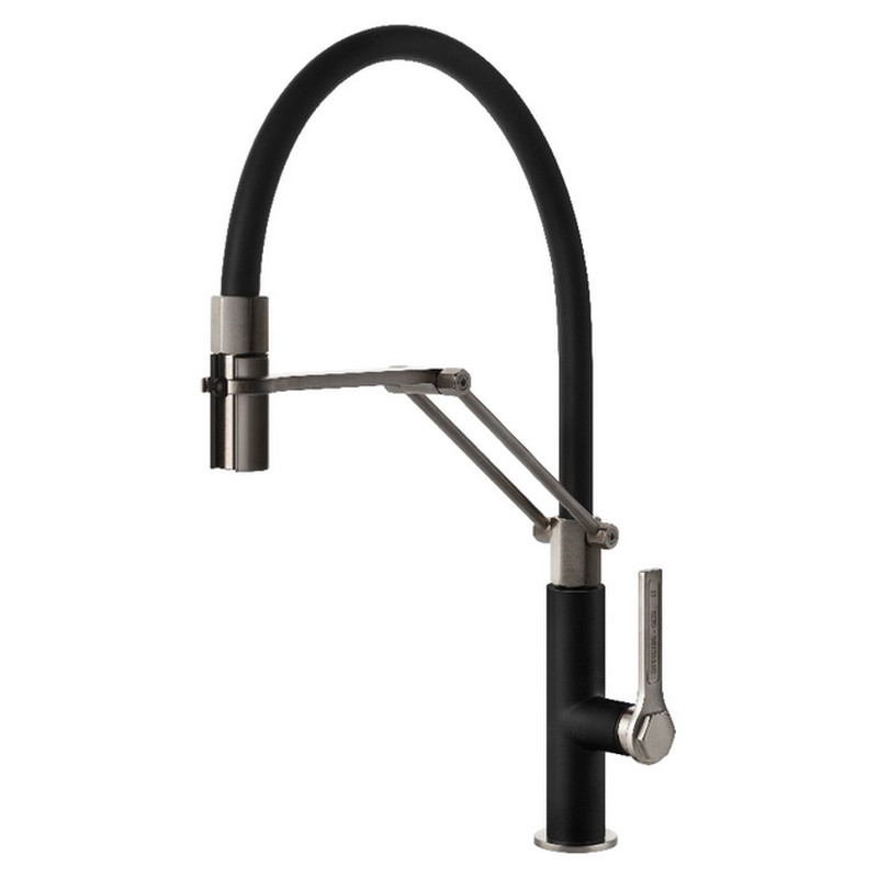 Змішувач для кухні Officine , Finox/Matt Black Gessi (60055599) Змішувач для кухні Officine , Finox/Matt Black Gessi (60055599)