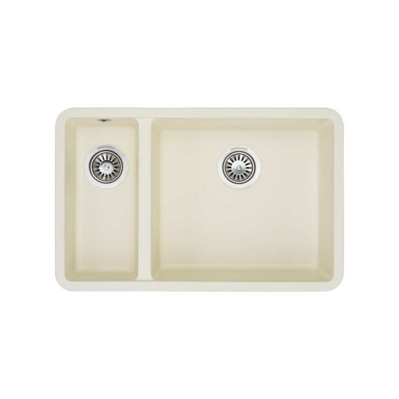 Мийка Under top DOUBLE ivory (705*445mm.) граніт GRANADO
