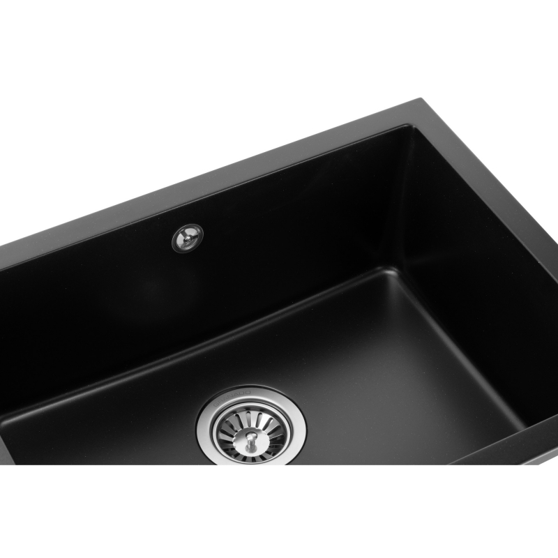 Мийка Under top L black shine (606*456mm.) граніт GRANADO Мийка Under top L black shine (606*456mm.) граніт GRANADO