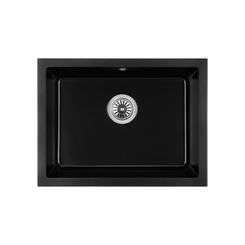 Мийка Under top L black shine (606*456mm.) граніт GRANADO Мийка Under top L black shine (606*456mm.) граніт GRANADO