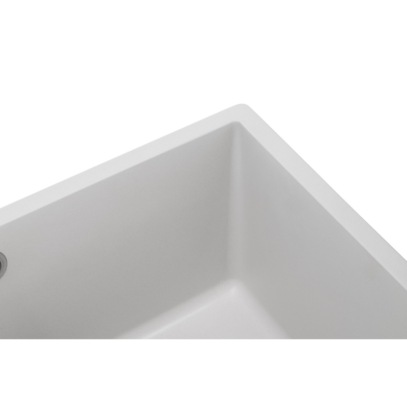 Мийка Under top L white (606*456mm.) граніт GRANADO