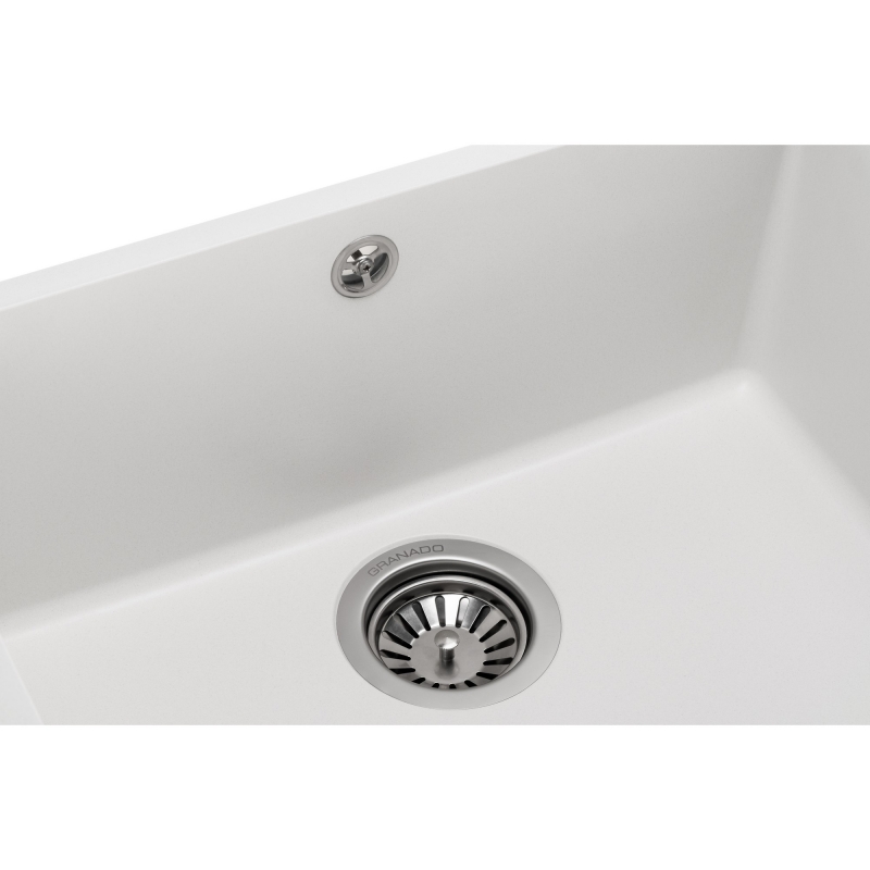 Мийка Under top L white (606*456mm.) граніт GRANADO