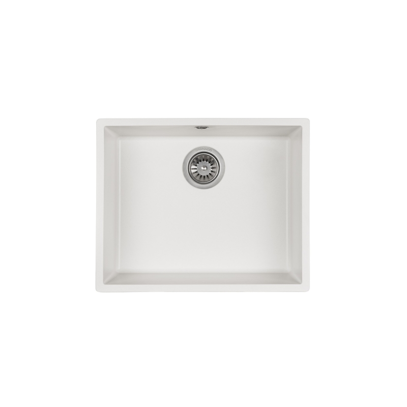 Мийка Under top L white (606*456mm.) граніт GRANADO