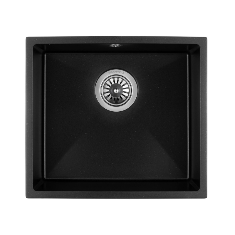 Мийка Under top black shine (457*406mm.) граніт GRANADO