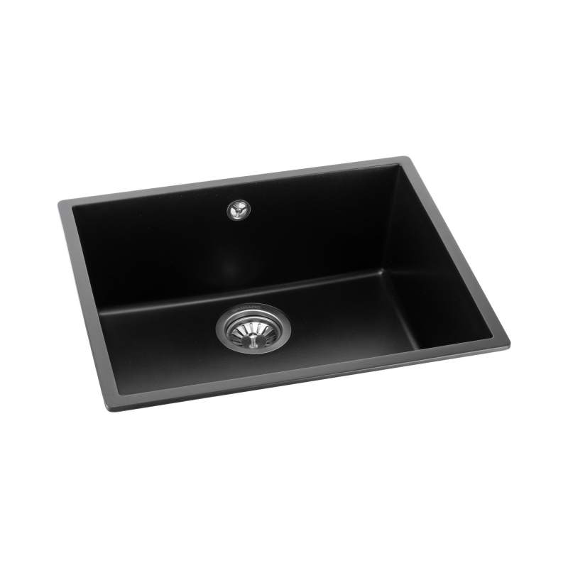 Мийка UNDER TOP MAX black shine (535*435mm.) граніт GRANADO