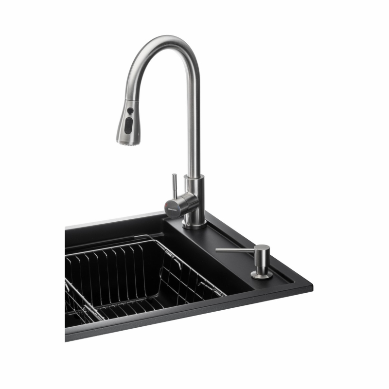 Кухонна станція GRANADO Basic Estella black shine граніт GRANADO