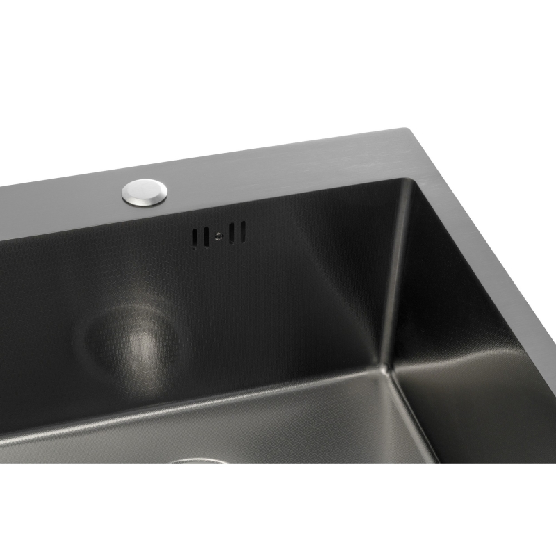Мийка сталева Galera S201 black honeycomb (500*500*220mm) GRANADO