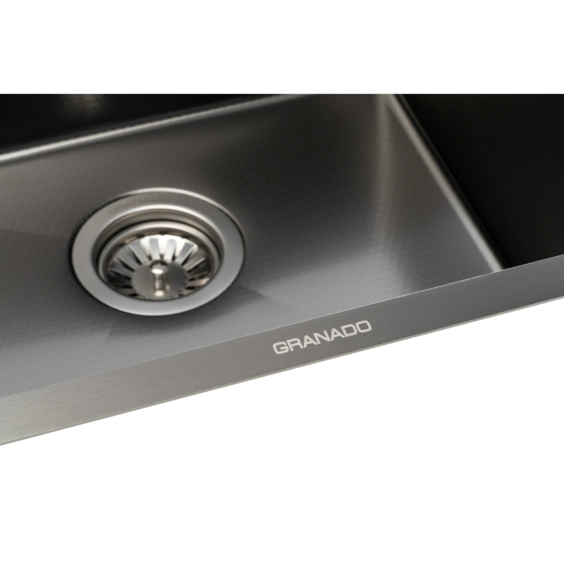 Мийка сталева Galera S201 black honeycomb (500*500*220mm) GRANADO