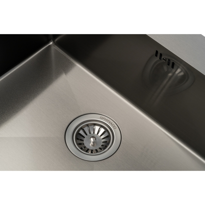Мийка сталева Villena S201 black (580*500*220mm) GRANADO