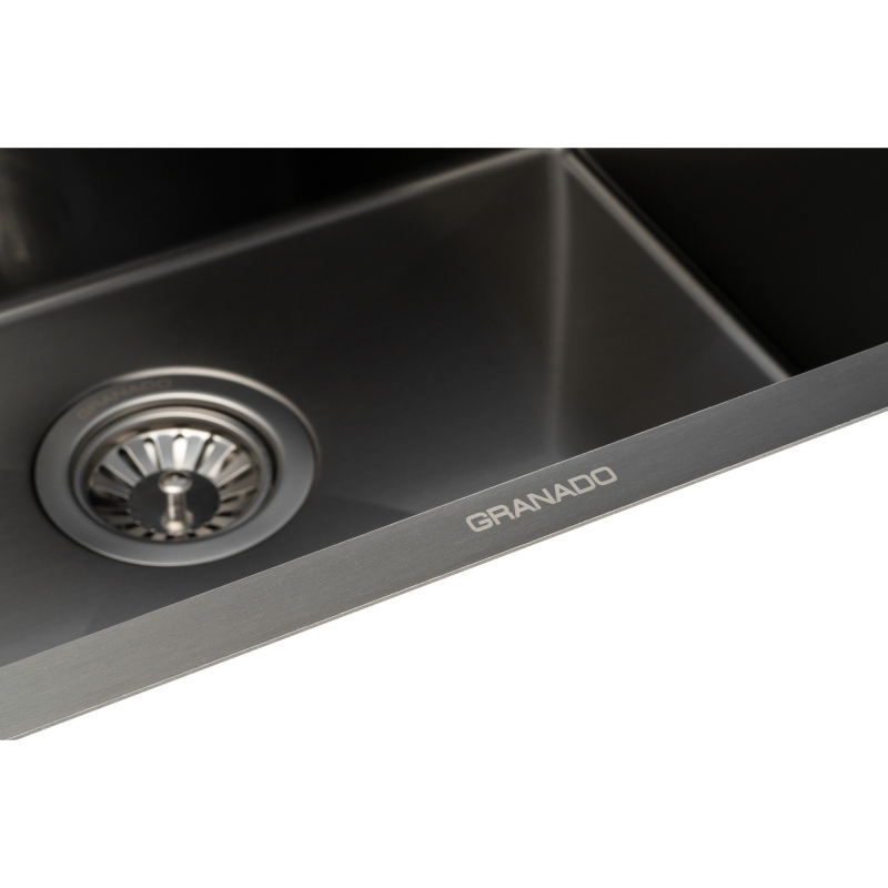 Мийка сталева Villena S201 black (580*500*220mm) GRANADO