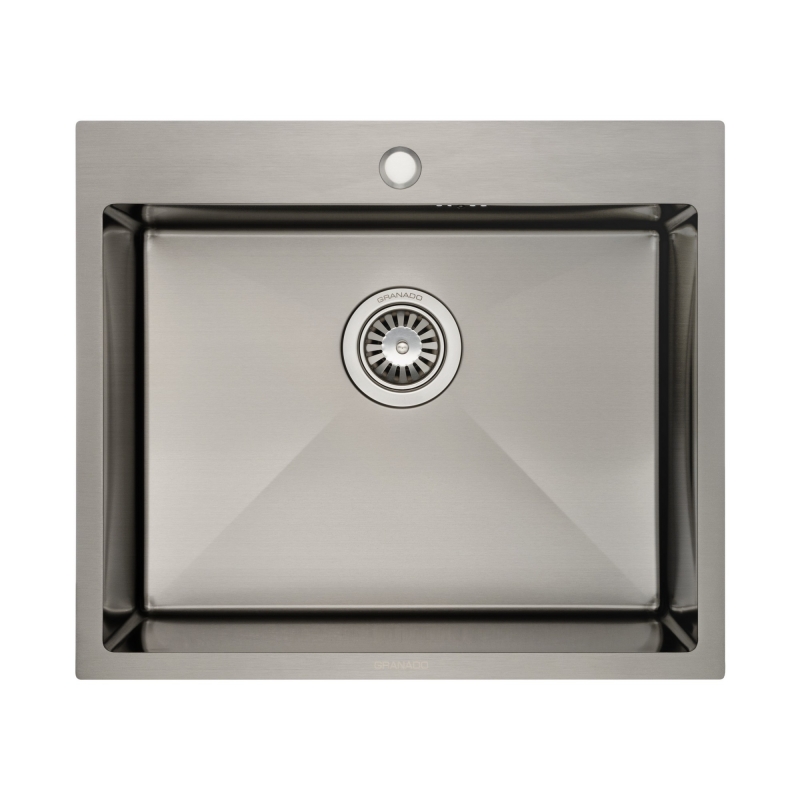 Мийка сталева Villena S201 black (580*500*220mm) GRANADO