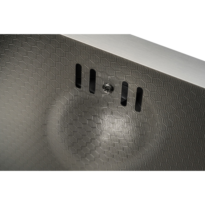 Мийка сталева Under top max STEEL S201 black honeycomb (530*430*220mm) GRANADO Мийка сталева Under top max STEEL S201 black honeycomb (530*430*220mm) GRANADO