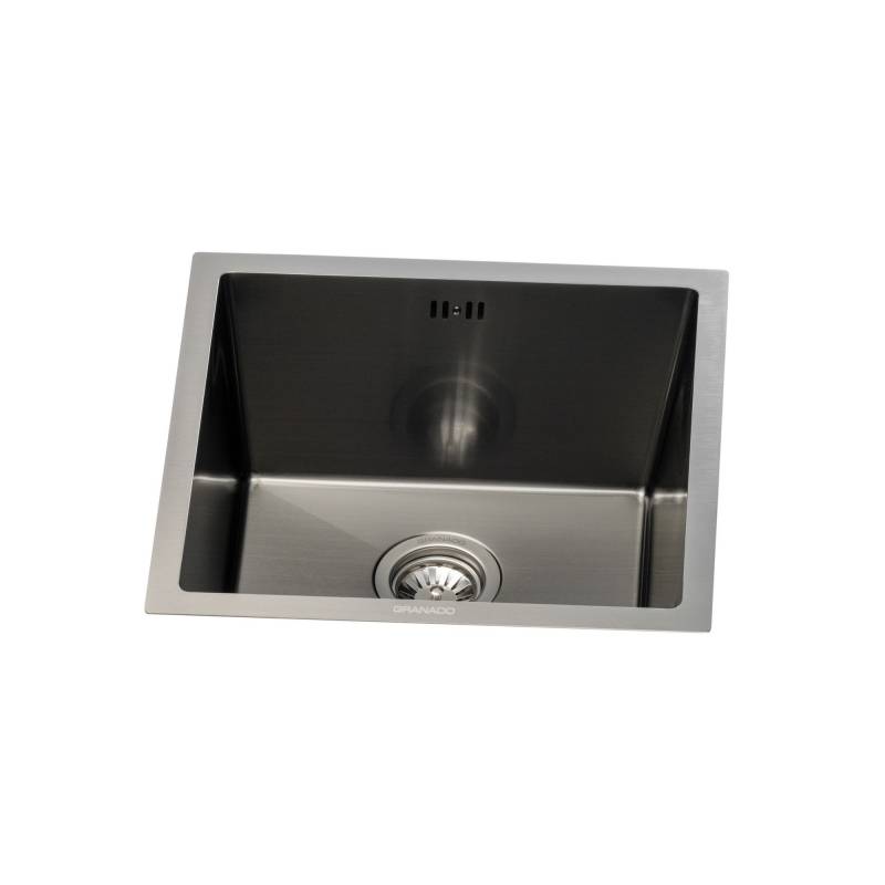 Мийка сталева Under top STEEL S201 black (450*430*220mm) GRANADO Мийка сталева Under top STEEL S201 black (450*430*220mm) GRANADO