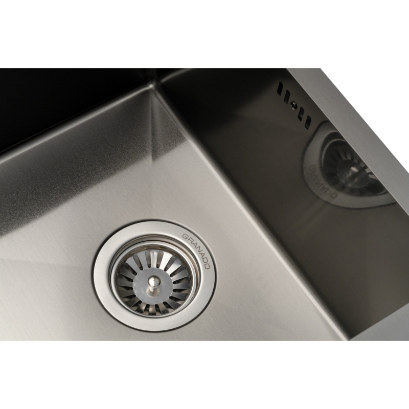 Мийка сталева Under top STEEL S201 black (450*430*220mm) GRANADO Мийка сталева Under top STEEL S201 black (450*430*220mm) GRANADO