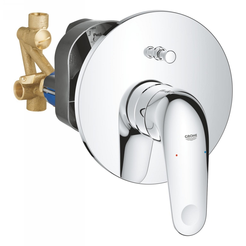 Змішувач для ванни  QuickFix Swift прихованого монтажу, хром Grohe