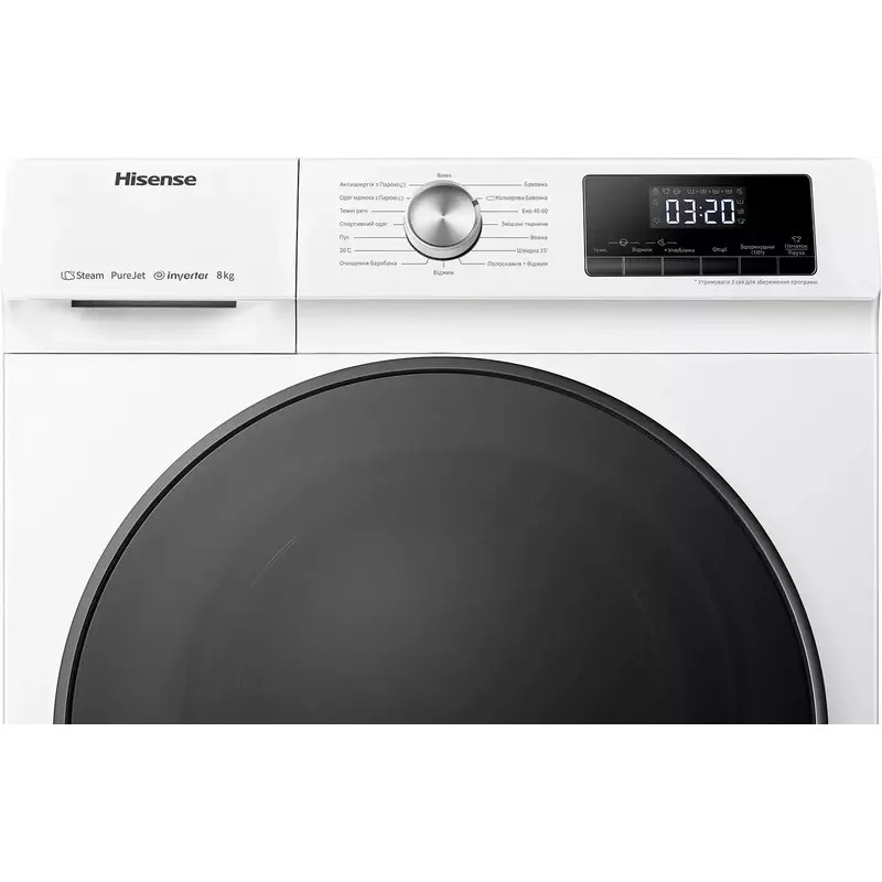 Пральна машина WFQA8014EVJM/UA HISENSE